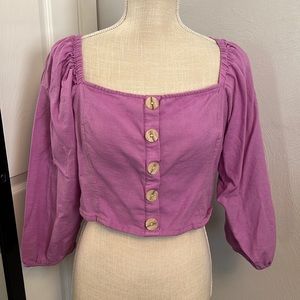 Worn once•American Eagle top•large